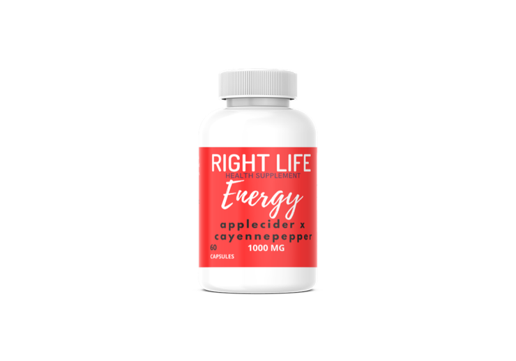 Right Life Energy - Apple Cider Vinegar and Cayenne Peppers